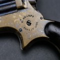 Pistolet de collection Sharps Pepperbox 1er Mod. Calibre 22