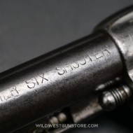 Colt Single Action Frontier Cal 44-40 nickelage d'origine