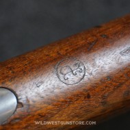 Historique US Army Springfield Trapdoor 1873 canon miroir