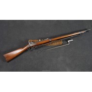Historique US Army Springfield Trapdoor 1873 canon miroir