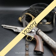Admirable Revolver Colt 1860 militaire fabrication 1863