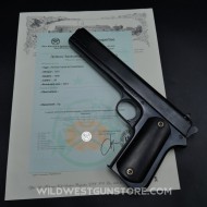 Pistolet Colt automatique 1900 calibre 38 et lettre Colt