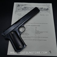 Pistolet Colt automatique 1900 calibre 38 et lettre Colt