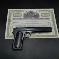 Pistolet Colt automatique 1900 calibre 38 et lettre Colt
