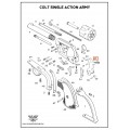 Chien neuf pour Colt single action army type fanning