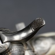 Colt Peacemaker gravé Harris et certificat canon miroir