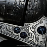 Colt Peacemaker gravé Harris et certificat canon miroir