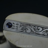 Colt Peacemaker gravé Harris et certificat canon miroir