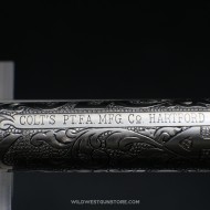 Colt Peacemaker gravé Harris et certificat canon miroir