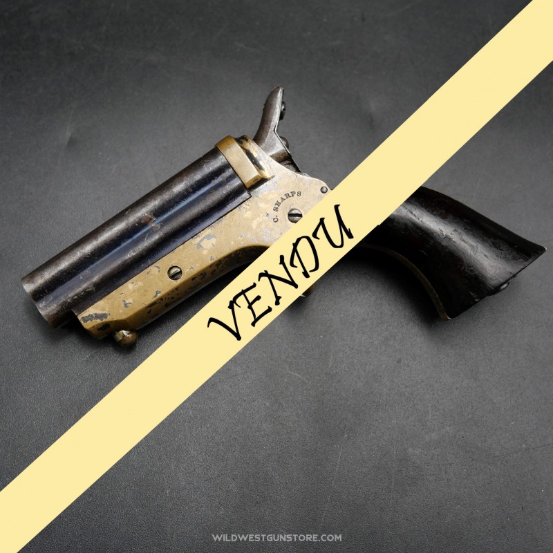 Pistolet de collection Sharps Pepperbox 1er Mod. Calibre 22