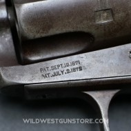 Historique Colt Peacemaker Single Action Army calibre 45
