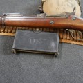 Springfield US rifle Trapdoor 1873 1884 canon 45-70 miroir