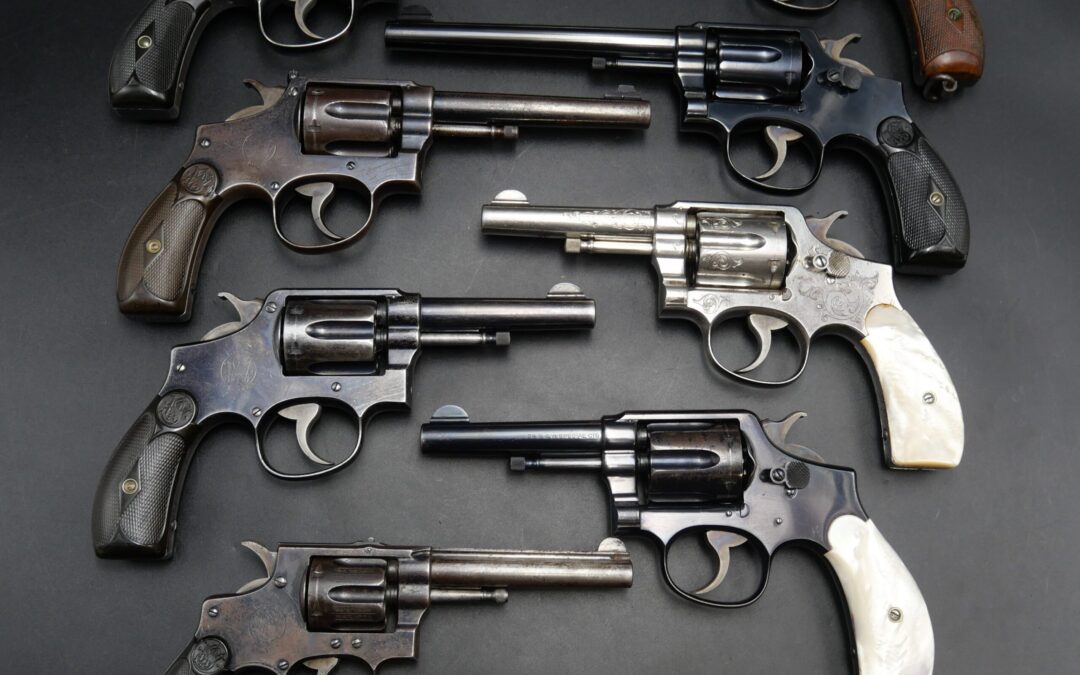 La famille des revolvers Smith Wesson Hand Ejector 1st modèle
