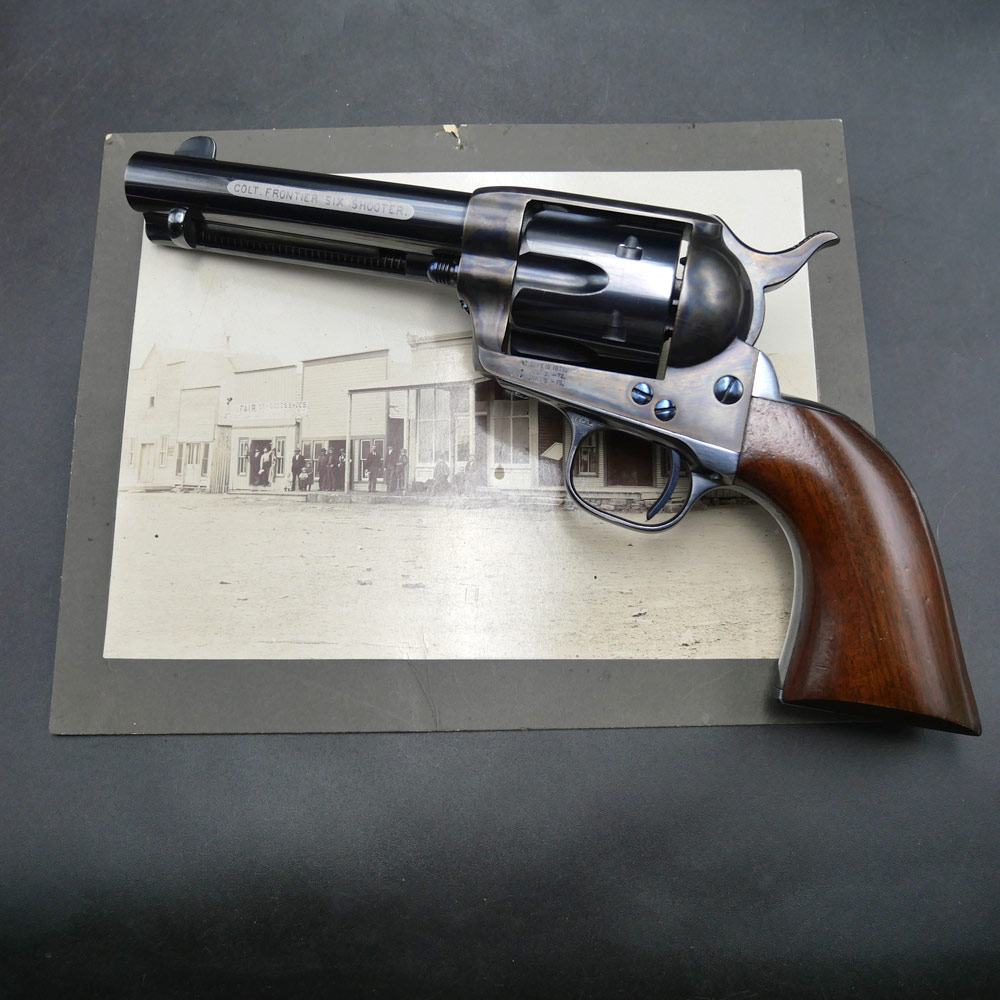 Mint Revolver Colt Frontier SAA Canon Miroir CAl-44-40