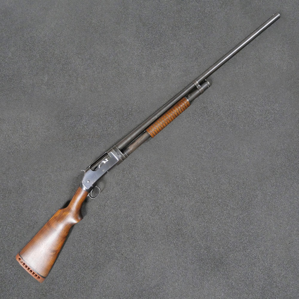 Winchester Shotgun Rifle 1897 Late Manufacture Mirror Barrel Cal.12 Full
