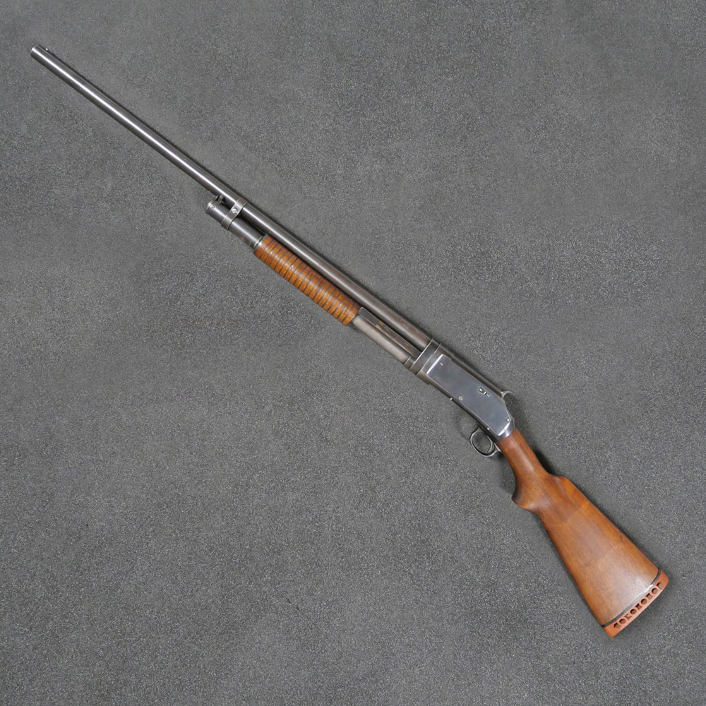 Winchester Shotgun Rifle 1897 Late Manufacture Mirror Barrel Cal.12 Full