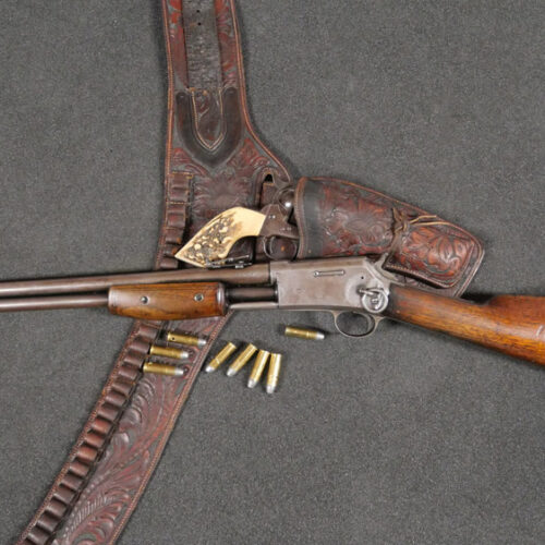 Carabine Western Colt Lightning Beau Canon Calibre 44-40 Fabrication 1896