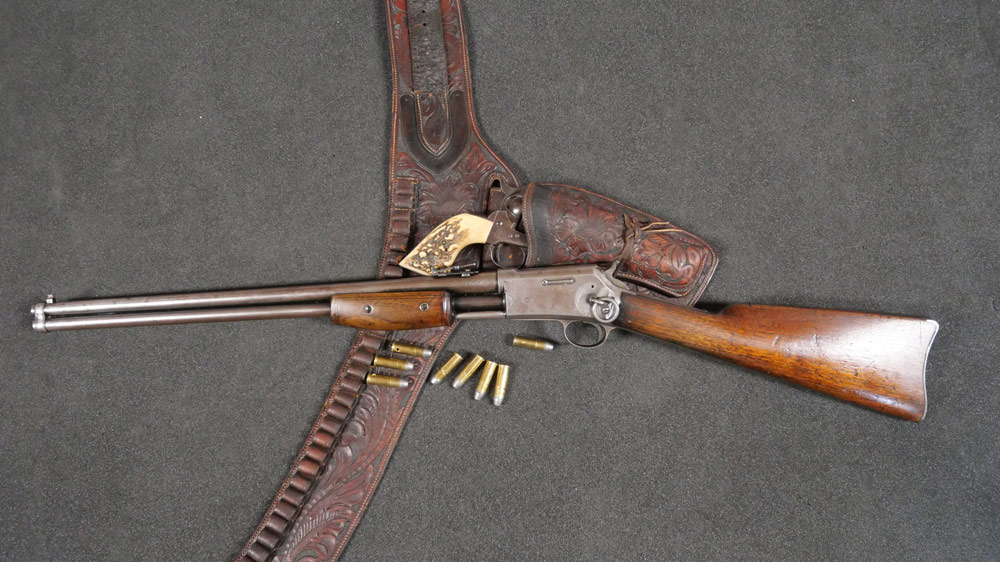 Carabine Western Colt Lightning Beau Canon Calibre 44-40 Fabrication 1896
