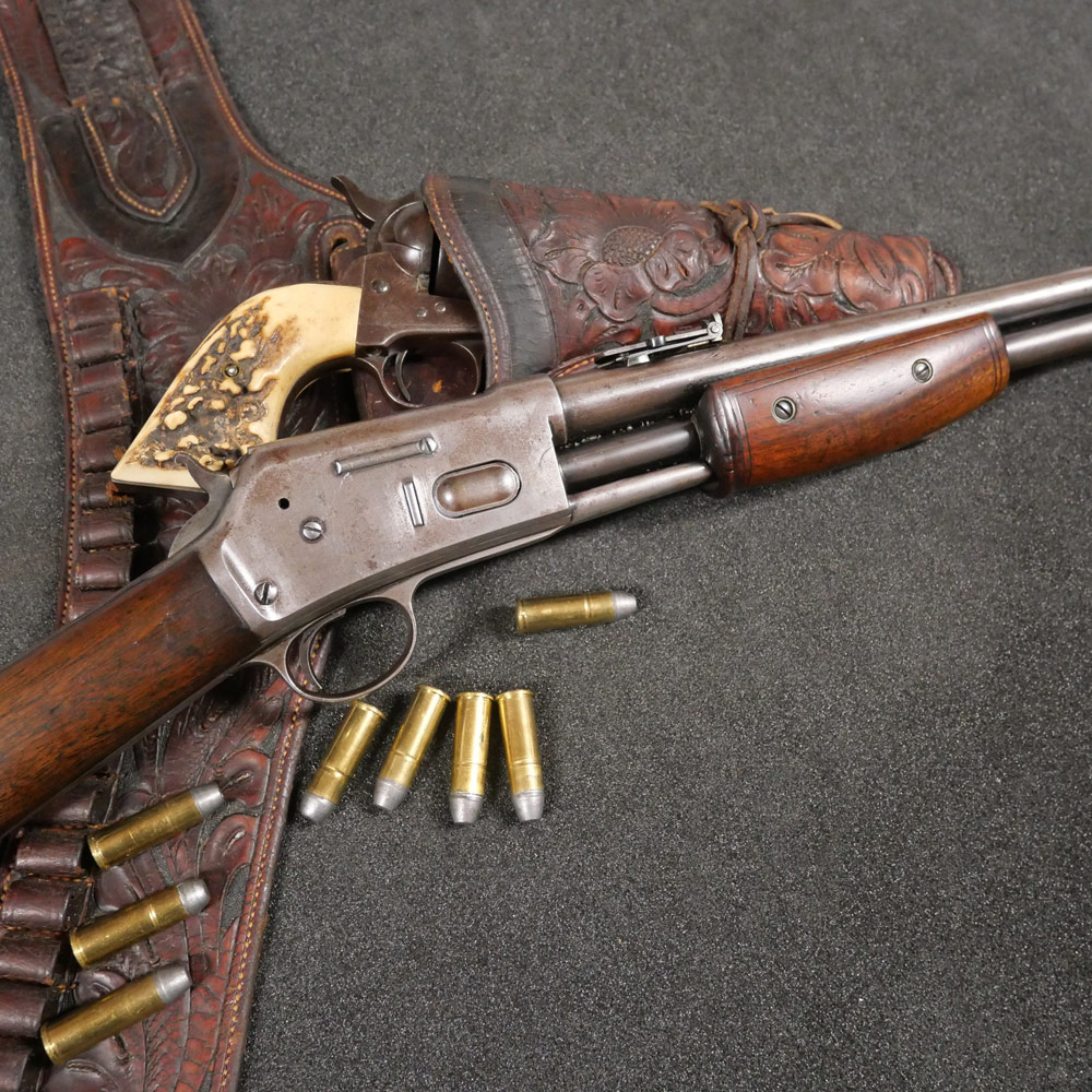 Carabine Western Colt Lightning Beau Canon Calibre 44-40 Fabrication 1896