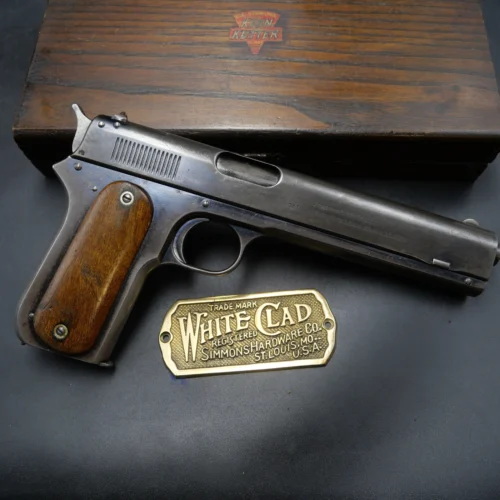 Untouched Colt Automatic 1900 Collector's Pistol, Beautiful .38 Caliber Barrel and Case