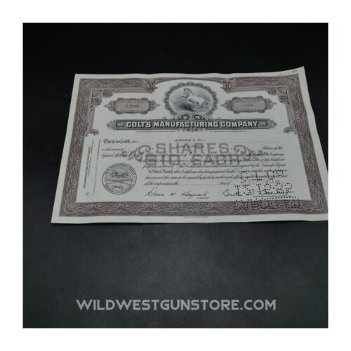 Authentic Colt Company Share