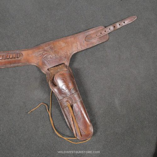 Holster and Belt for 7.5" Barrel Antique Revolver