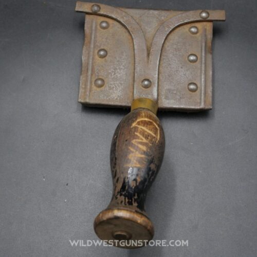 Horse Brush with Black Wooden Handle, US Cavalry Style
