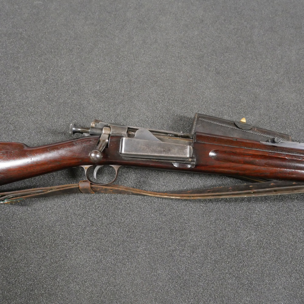 Krag Rifle, Mirror-Bottom Barrel, .30-40 Caliber, Model 1898