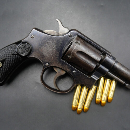 Revolver Smith & Wesson Modèle 1899 Calibre 32-20 En Excellent État Canon Miroir