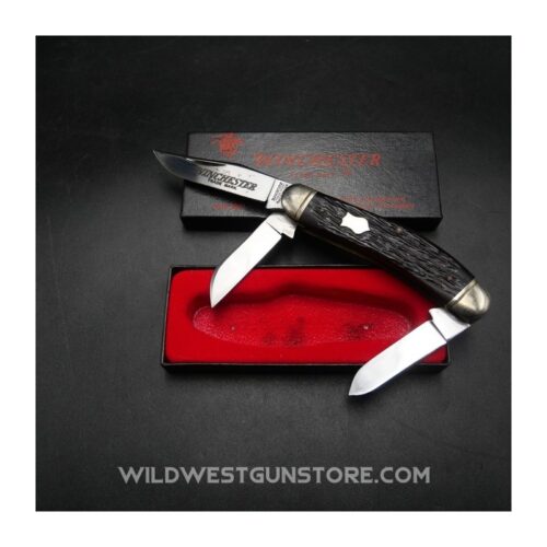 Vintage Winchester Knife Made in USA 3 Blades 6.5 cm