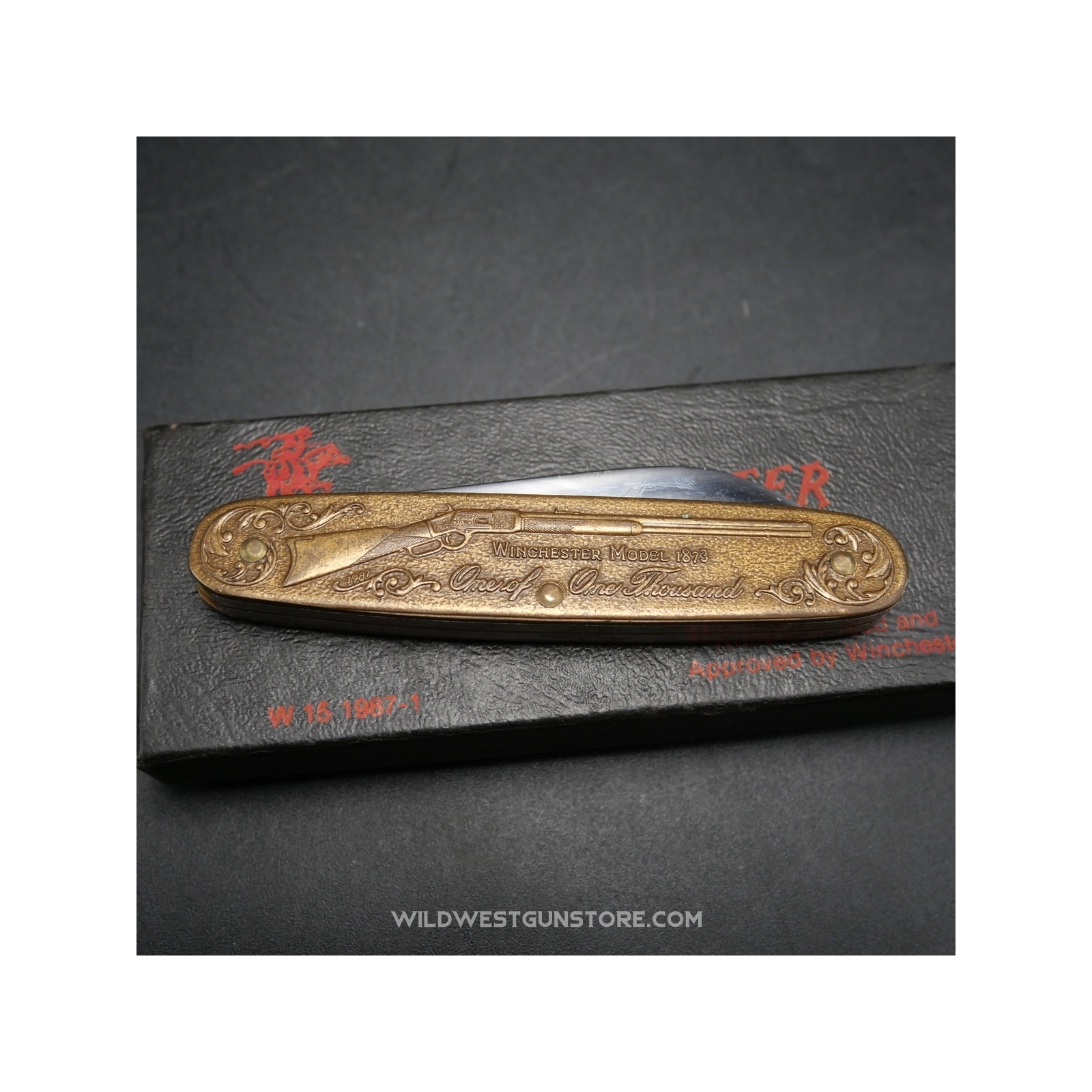 Winchester 1873 One of Thousands Commemorative Knife