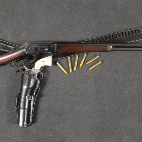 Classique Winchester 1886 Rifle Beau Canon Calibre 45-90 Collection Et Tir