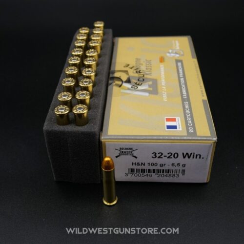 Boite Cartouches Sologne Cowboy 32-20 Winchester