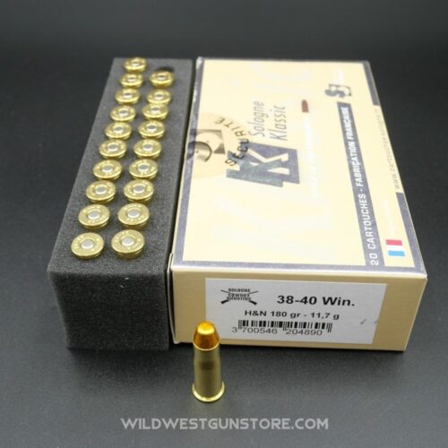Boite Cartouches Sologne Klassic Cowboy 38-40 Winchester