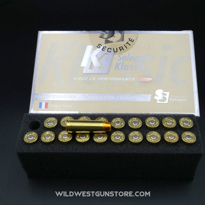 Boite Cartouches Sologne Klassic Cowboy 44-40 Winchester