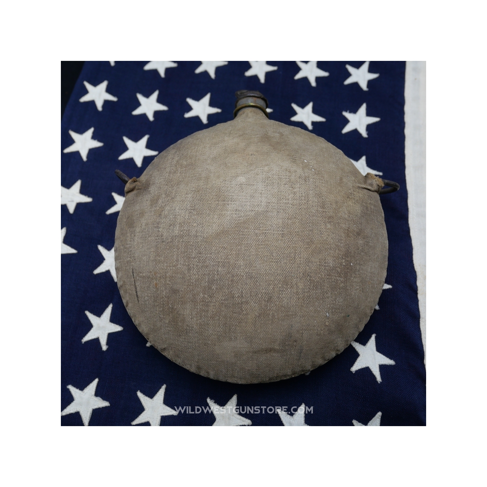 Canteen Gourde US Army Modèle 1878 Marquage US Army