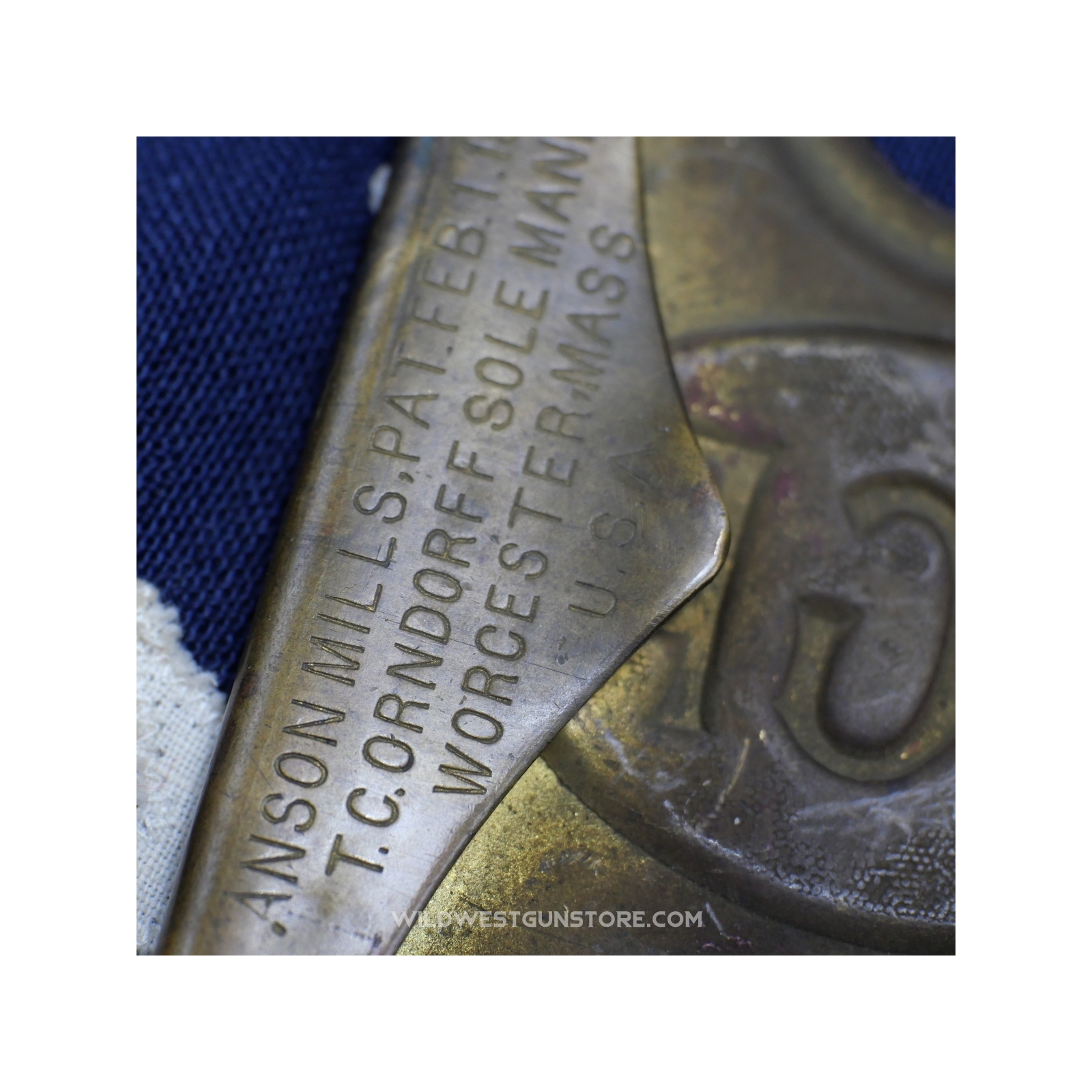 Ceinturon Cartouchière Mills Modèle 1887 Cartouche 45-70