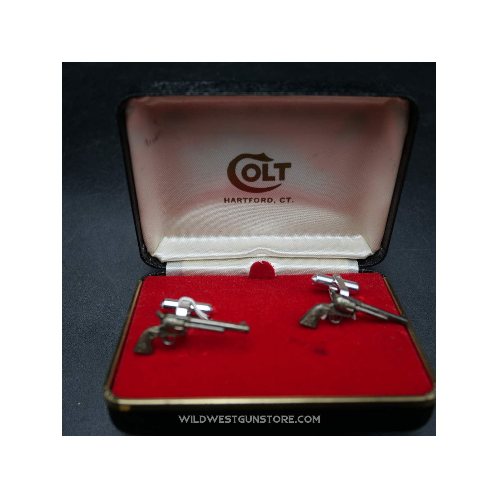 Colt Collector Peacemaker Silver Cufflinks