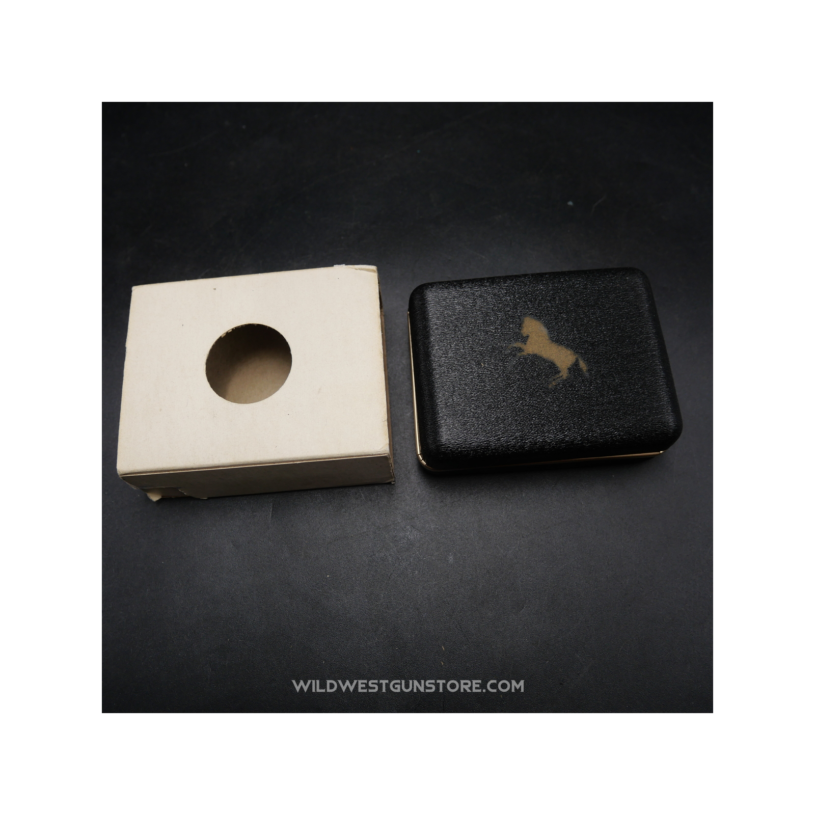 Colt Revolver Python Cufflinks, Silver