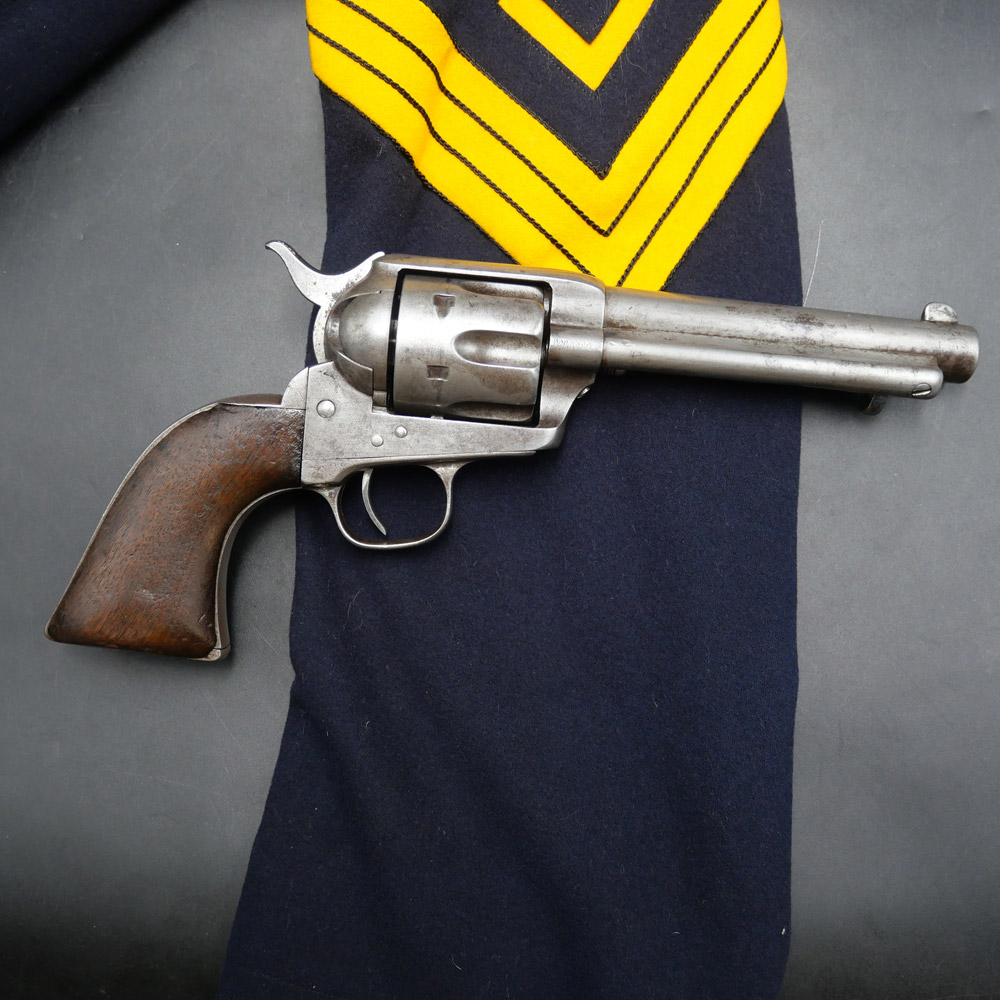 Rare Colt Peacemaker US Army Mirror-Finish Barrel, .45 Caliber