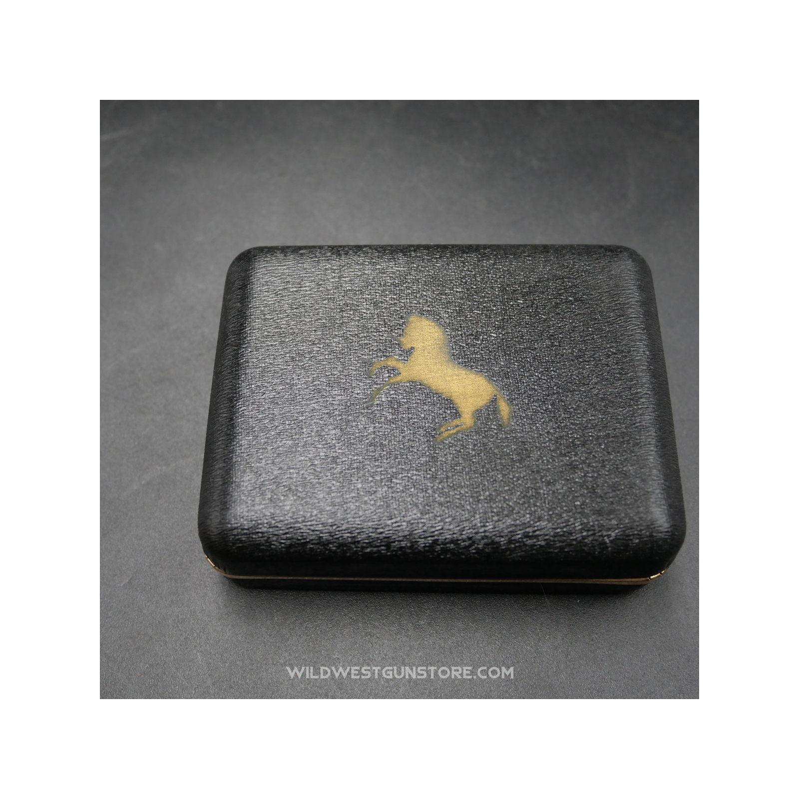 Colt Revolver Python Boutons Manchettes Silver