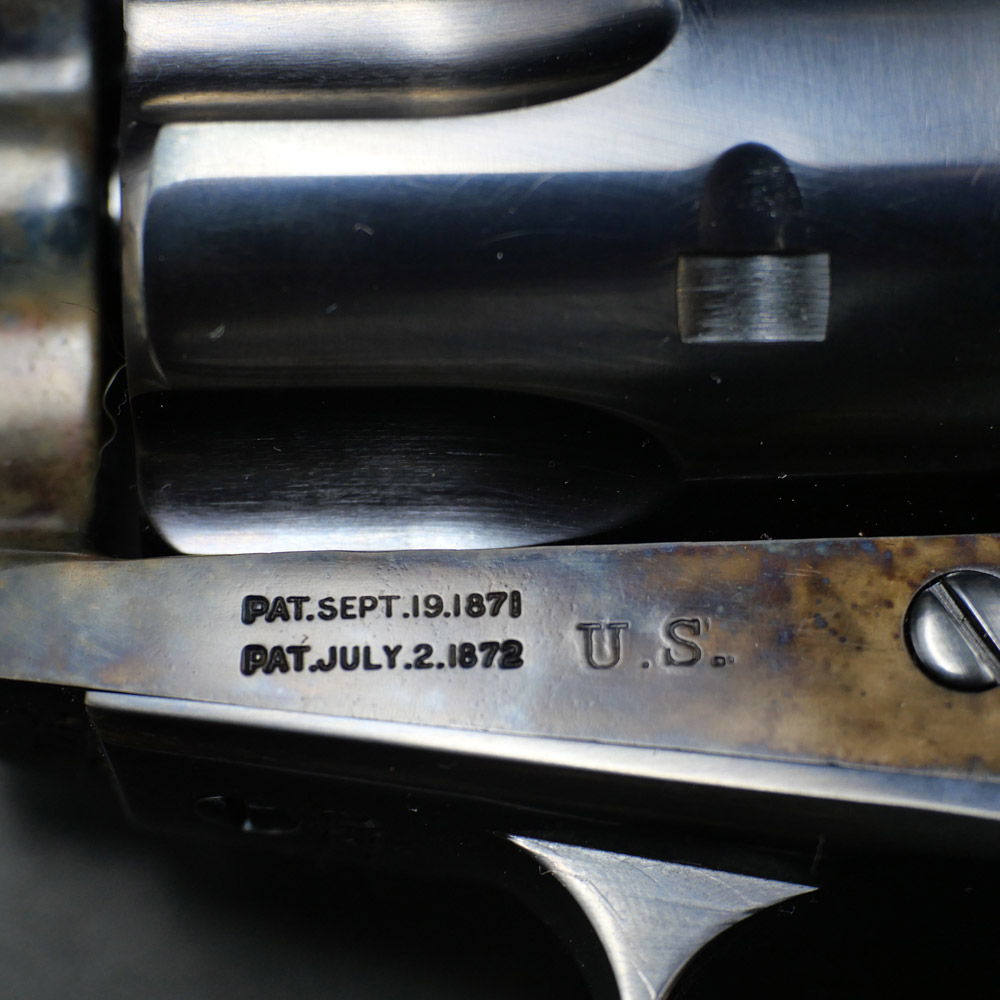 Colt SAA Peacemaker Fabrication 1875 Canon Miroir Cal.45