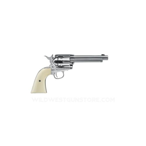 Réplique Révolver Colt SAA 4,5MM Diabolo Umarex Nickelé