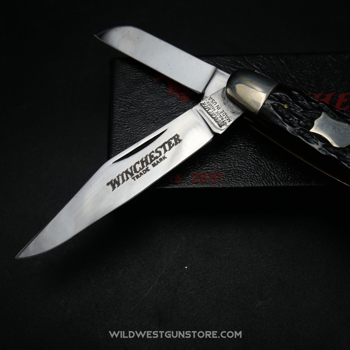 Couteau Ancien Winchester Made In USA Tri Lames 7 Cm