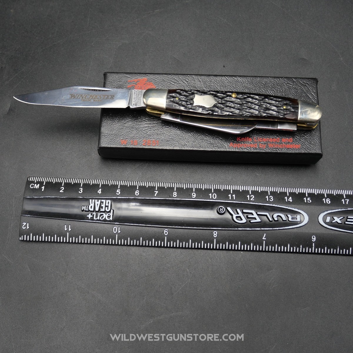 Couteau Ancien Winchester Made In USA Tri Lames 7 Cm