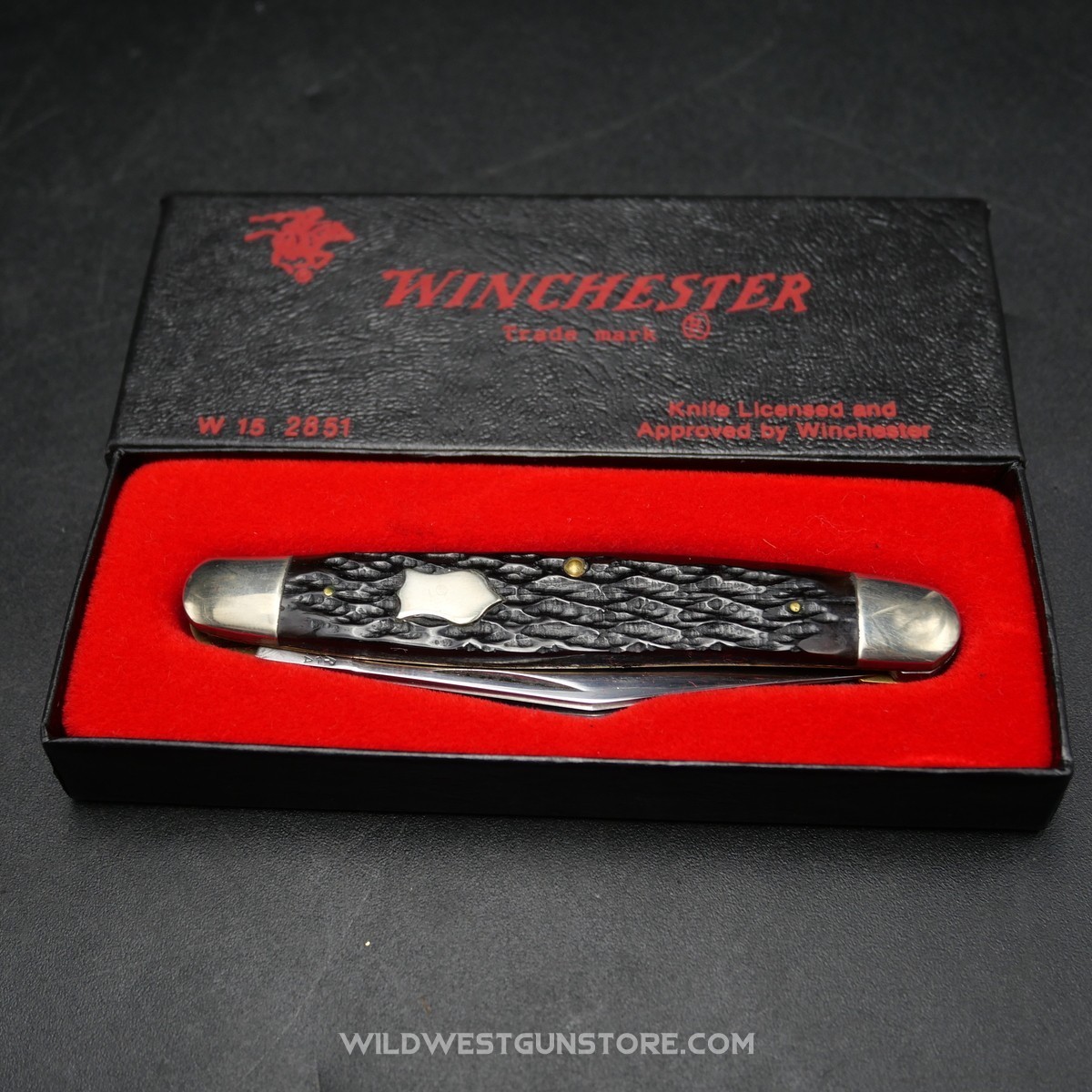 Couteau Ancien Winchester Made In USA Tri Lames 7 Cm