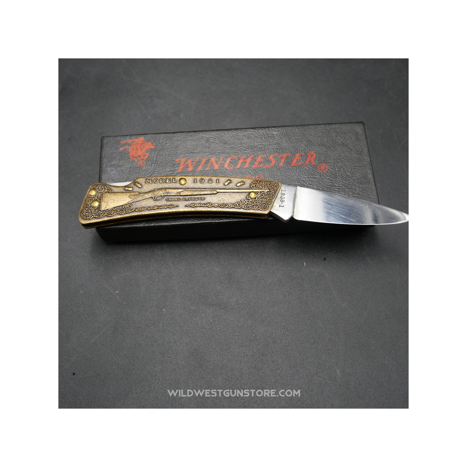 Couteau Commémoratif De Collection Winchester 1921