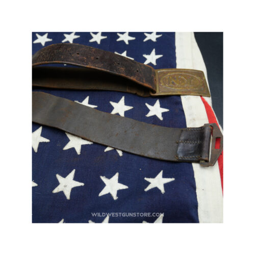Historique Ceinturon Dotation US Army NY Guerres Indiennes