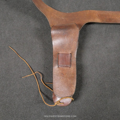 Holster Et Ceinturon Pour Revolver De Collection Canon 7''1/2
