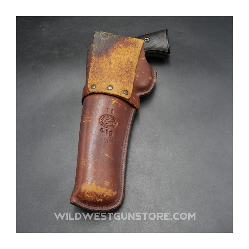 Holster Western Pour Revolver Canon 5''1/2 Type Colt Peacemaker Fabrication Heiser